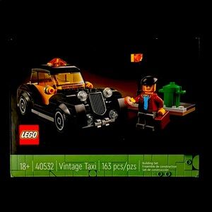 LEGO Vintage Taxi Building Set #40532